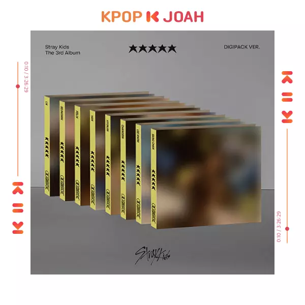 STRAY KIDS [5-STAR FIVE STAR] DIGIPACK Ver. Album CD+Photobook+PreOrder Sealed