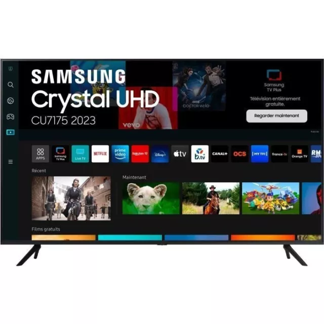 SAMSUNG TU43AU7175KXXC TV LED 43'' (109 cm) 4K UHD - Gaming Hub - HDR - Smart TV