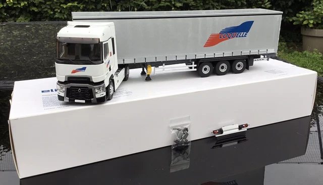 Camion Eligor Renault T520 Remorque Tautliner COQUELLE