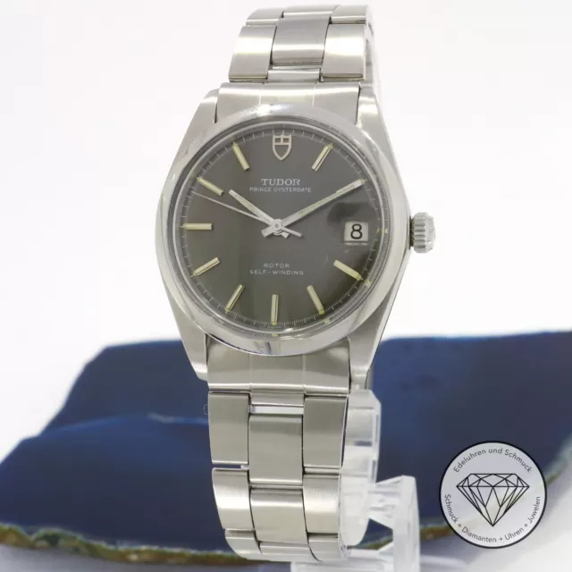 Tudor Prince Oysterdate Stahl 34mm Automatik Uhr Fullset 9050 xxyy