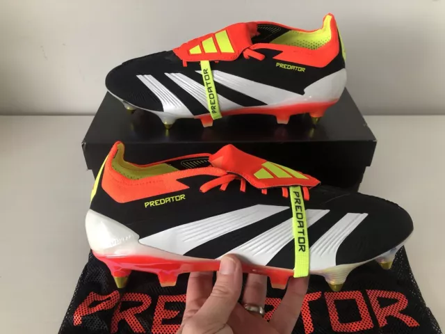 Adidas Predator Elite Foldover Tongue SG Football Boots - UK8 - Soft Ground