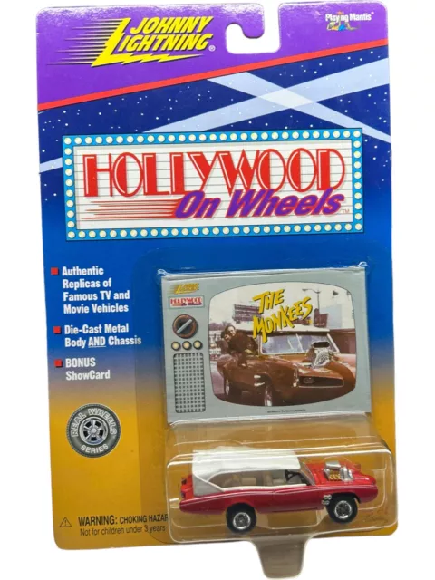 Johnny Lightning Hollywood On Wheels The Monkees Monkee Mobile Bonus Card