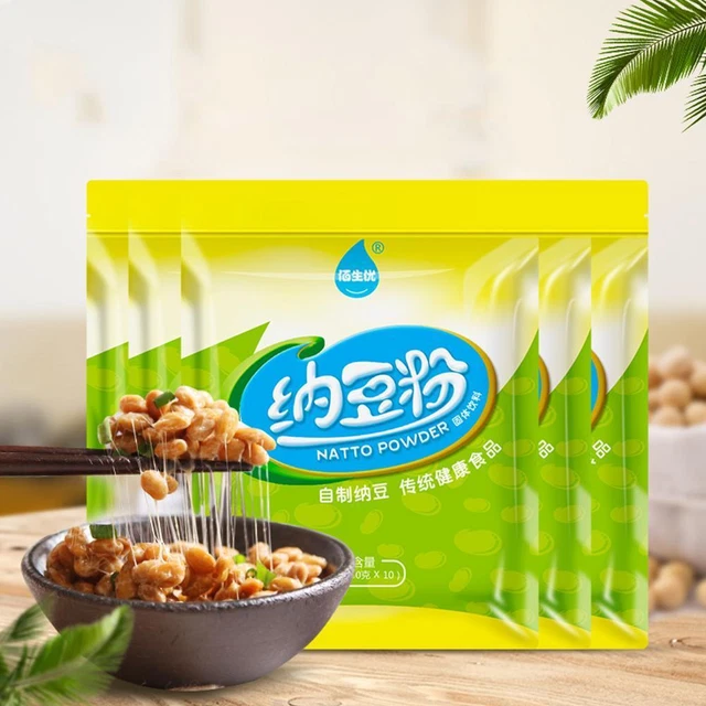NEU 10G/BEUTEL BACILLUS Natto Backpulver Natto Strain Bags Food Powder ...