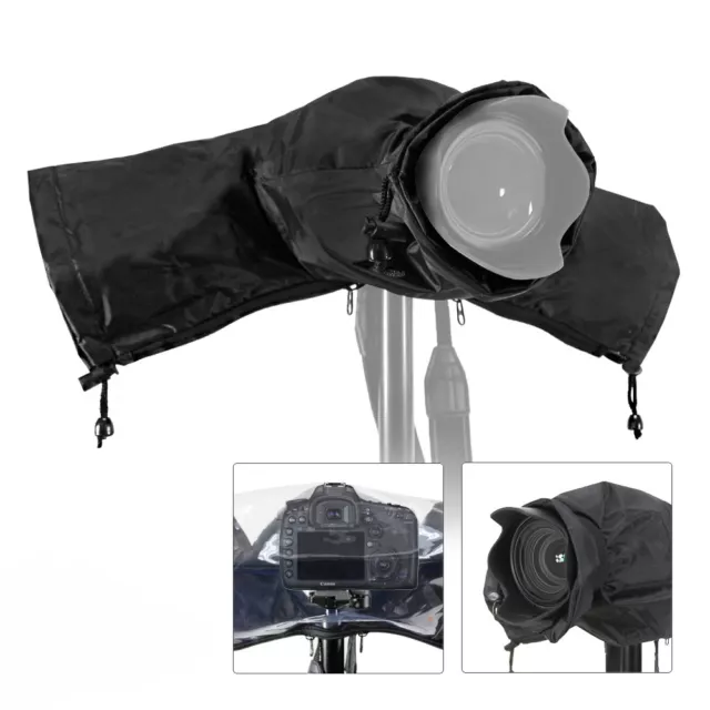 Camera Protector Rain Cover for Canon Nikon Sony Pentax DSLR Cameras Photography