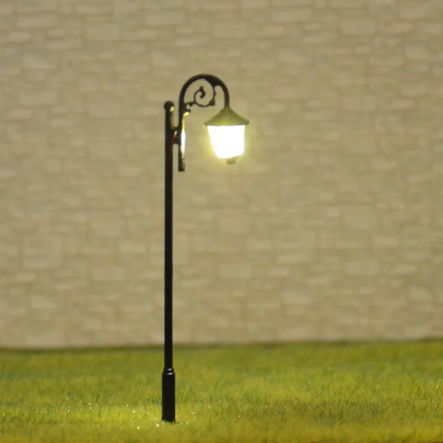 20 pcs OO HO Scale Lamp LEDs made Model Lamppost long life Light few hot #Y2713