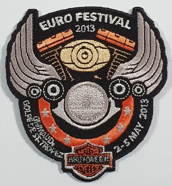 Harley Davidson Euro Festival Grimaud Golf von St. Tropez 20133 Patch Abzeichen