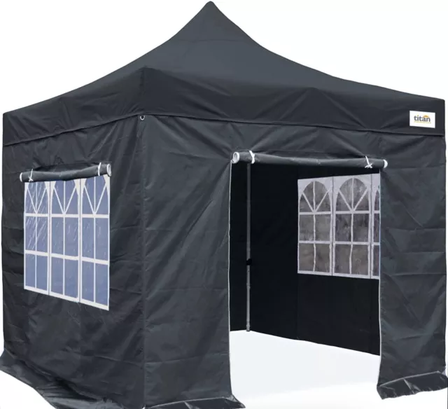 HERCULES GAZEBO® POP UP GAZEBO 3m x 3m HEAVY DUTY MARKET STALL TENT WATERPROOF