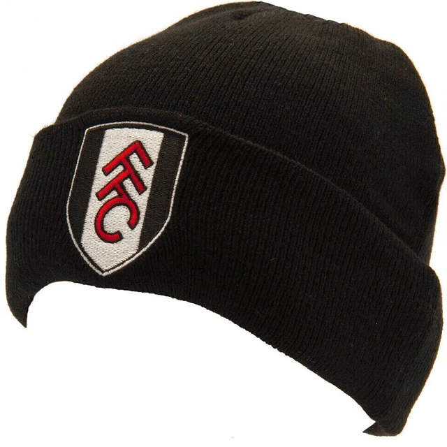 Fulham Mütze Beanie Geschenkmanschette Strickabzeichen Einheitsgröße Winter Turn Up FC Herren Teenager