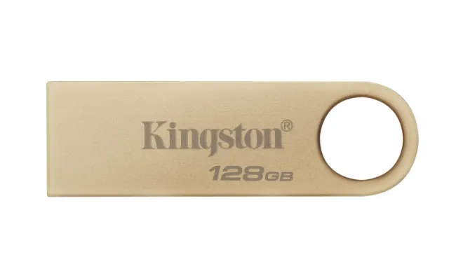 Kingston DataTraveler SE9 Gen 3- 128GB - 220MB/s read- Metal - USB 3.2 Gen 1 -Go