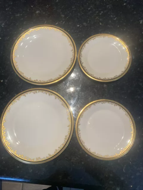 Lenox Eclipes  2 salad plate’s & 2 Bread Plates