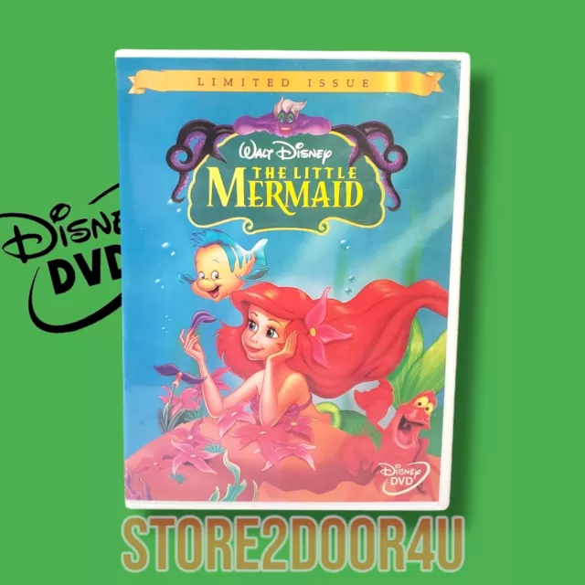 Disney The Little Mermaid Limited Issue Original First DVD Release Movie 2000