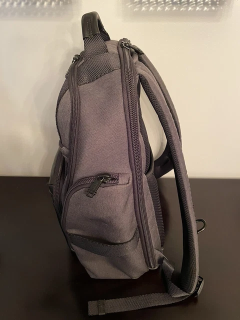Tumi Alpha Bravo Sheppard Deluxe Backpack - Abthracite - New monogram tag 3
