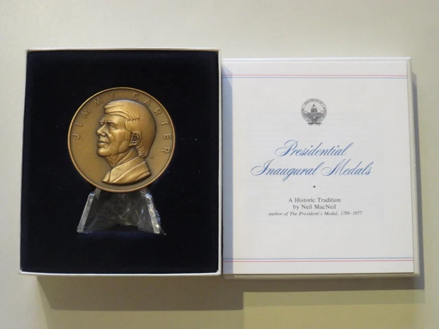 1977 President Jimmy Carter Inaugural Medal - Bronze