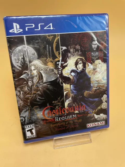 Castlevania Requiem + Random Card PS4 Limited Run #443 LRG IN HAND