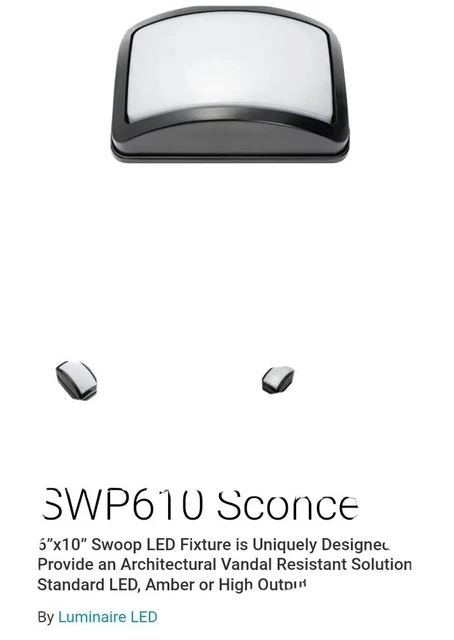 Luminaire Led Swp 610 Series Vandal Resistant