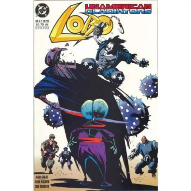 Lobo: Unamerican Gladiators #2 in Very Fine + condition. DC comics [q%