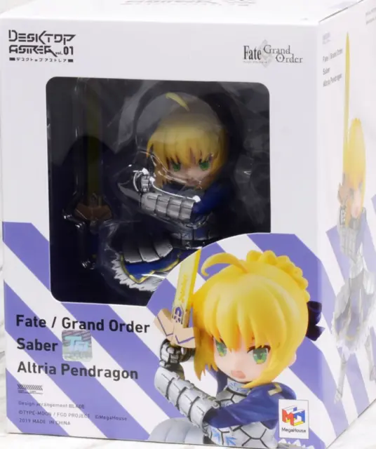 Desktop Astrea Fate/Grand Order Saber/Altria Pendragon PVC Figure MegaHouse