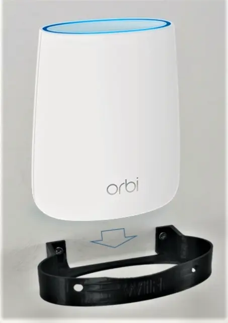 Wall Mount Wall Bracket Compatible With The Netgear Orbi Rbs20 & Rbr20 & Rbk20 F