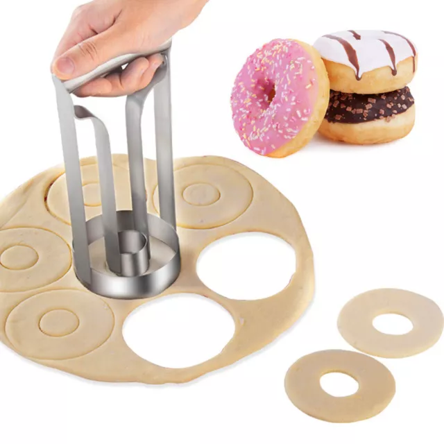 Donut Cutters for Baking Donut Mould Maker Cake Mold Biscuit Cutter Kitchen Tool