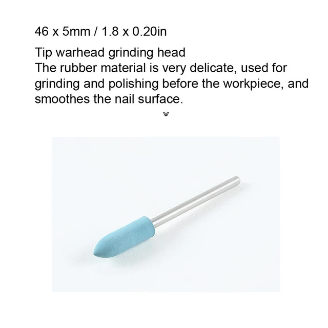 10 pz punte per trapano per unghie elettrico set trapano per unghie professionale manicure pedicure