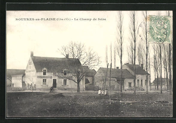 CPA Rouvres-en-Plaine, Le Champ de fair