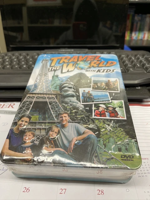 TRAVEL THE WORLD with Kids (DVD, 2010, 5-Disc Set, Tin Case