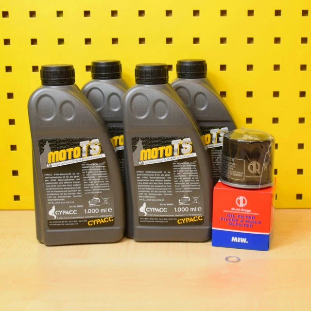 Wartung Set Für Honda CBR 1000 F SC 1987-00 Öl 4L Luftfilter