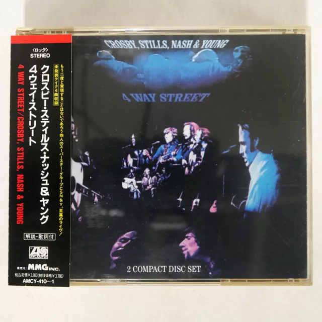 Crosby, Stills & Nash 4 Way Street Mmg Amcy410 Japan Obi 2Cd