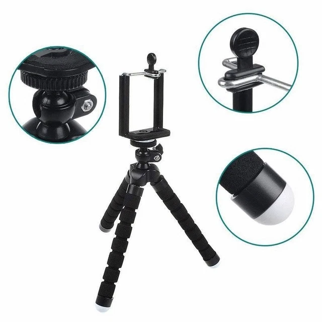 Nouveau mini trépied flexible universel pour téléphone appareil photo...