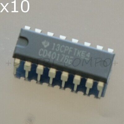 Arduino 5x Compteur à décades CD4017 BE DIP-16 Raspberry Pi... 