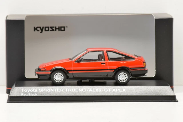 TOYOTA COROLLA GT Apex Ae86 4 Spoke Wheel 1984 Kyosho 1/43 Neuf En ...