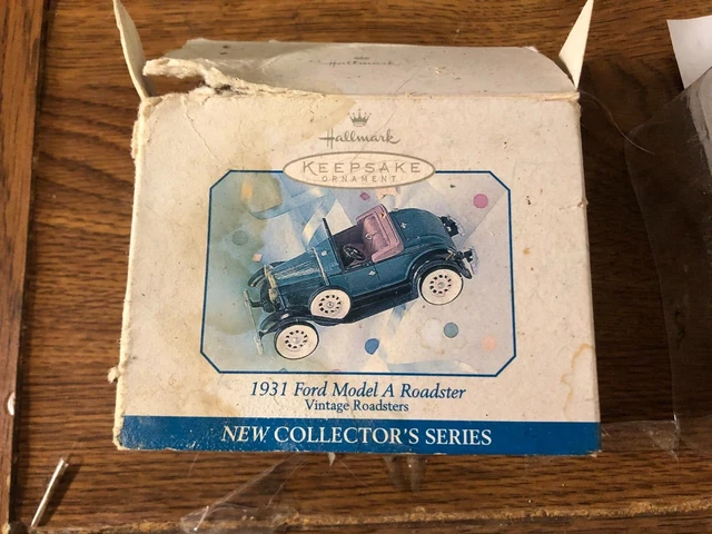 Hallmark Keepsake 1998 "1931 Ford Model A Roadster" Christmas Ornament
