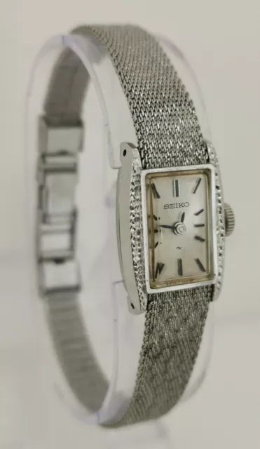 VTG 1969 SEIKO 11A Mechanical Silver Tone Ladies 17 Jewels Wrist Watch  11-3180 EUR 27,31 - PicClick IT