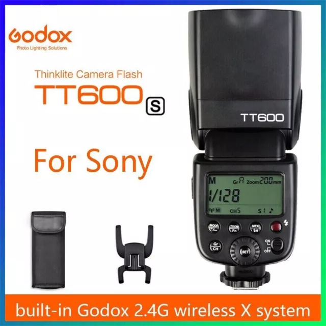 Godox TT600S 2.4G Gun Speedlite camera Flash For Sony A7II/A7/A7R/A7S/A6000
