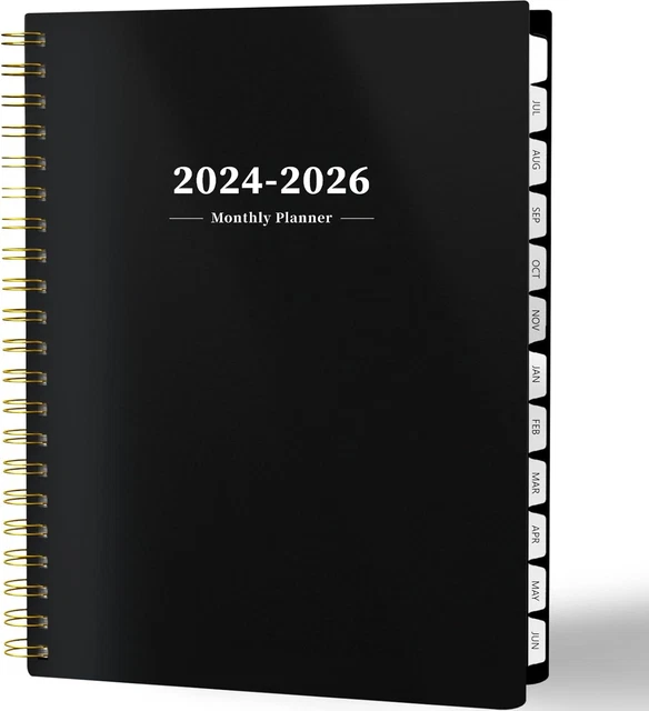 20242025 MONTHLY PLANNER Calendar 2 Year Appointment Organizer Book 8.