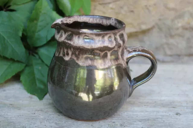 Vase Studiokeramik Töpferhof Gramann Vintage Römhild DDR