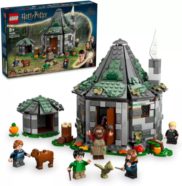 LEGO® Harry Potter™ Hagrid’S Hut: an Unexpected Visit 76428, Kids’ Buildable Hou