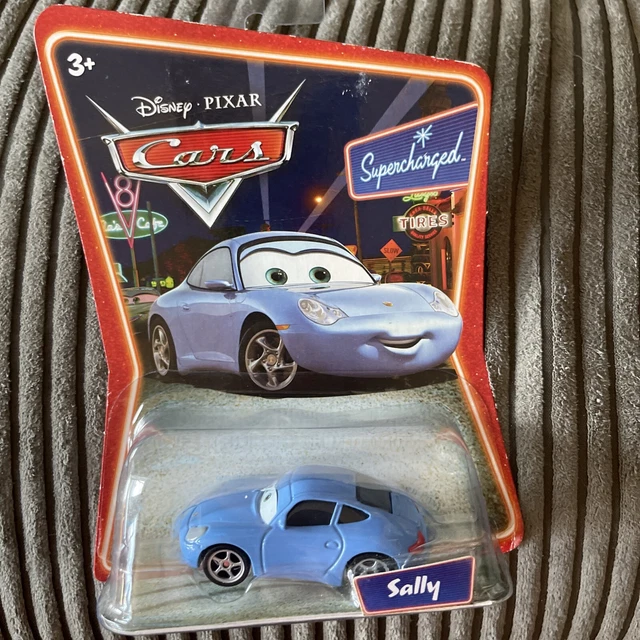 DISNEY PIXAR CARS Sally Supercharged Series Porsche DieCast 2007 Blue