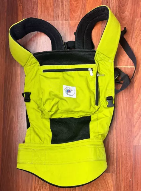 ERGO BABY PERFORMANCE Carrier Spring Bright Green Hiking Walking