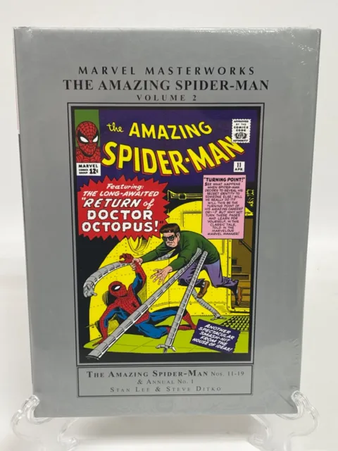 Amazing Spider-Man Vol 2 Marvel Masterworks REGULAR COVER New HC Hardcover