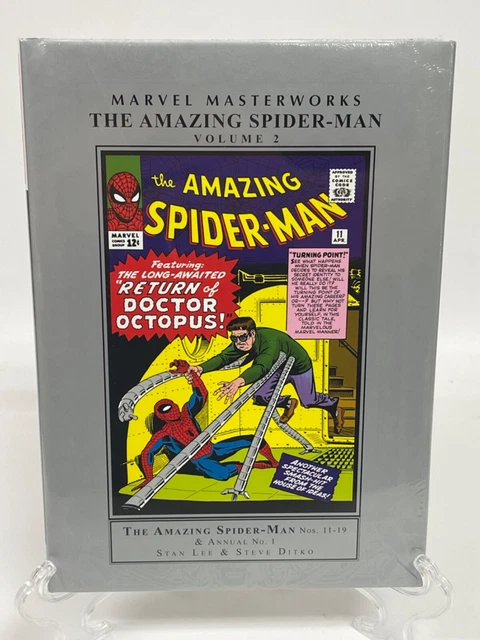 Amazing Spider-Man Vol 2 Marvel Masterworks REGULAR COVER New HC Hardcover