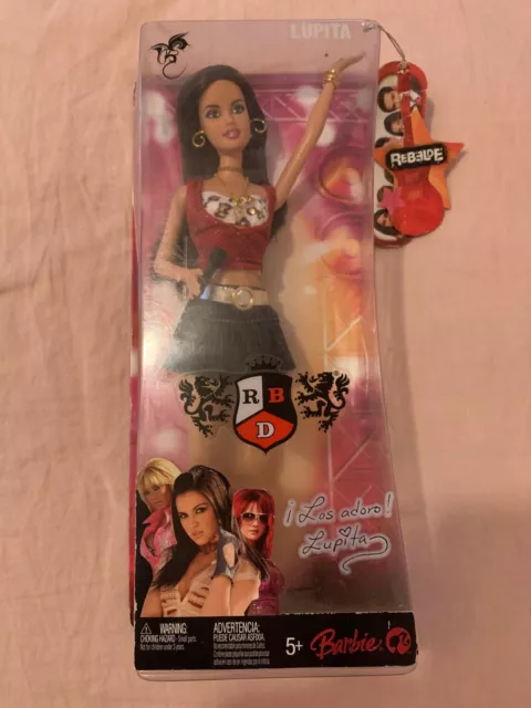 2007 Barbie RBD REBELDE Lupita Fernandez Barbie Doll Mattel N0229 NIB NRFB