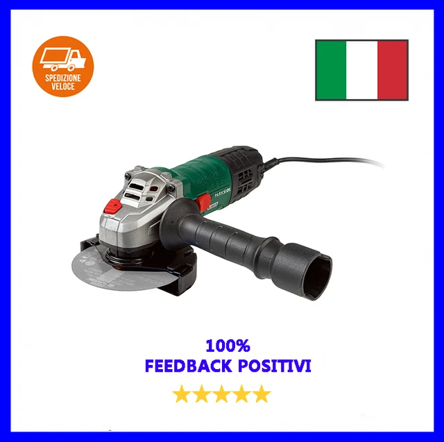 SMERIGLIATRICE ANGOLARE ELETTRICA PARKSIDE con Filo PWS 115 B2 EUR 49
