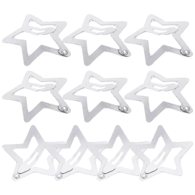 10 Pcs Metall Hot Girl Star BB Haarnadel Seitlicher Haarspangen Mädchen