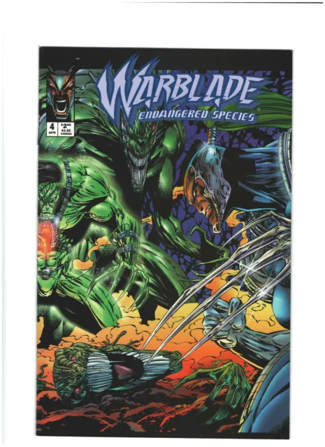 Warblade: Endangered Species #4 NM- 9.2 Image Comics 1995 Wildcats Universe