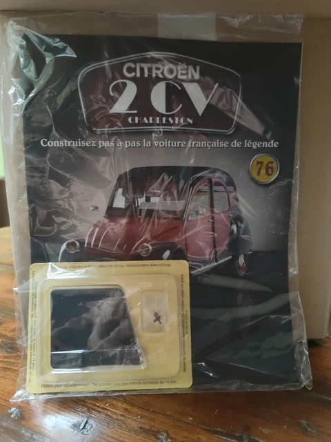 Construire Citroen 2CV Charleston 1/8 Collection Altaya N°72