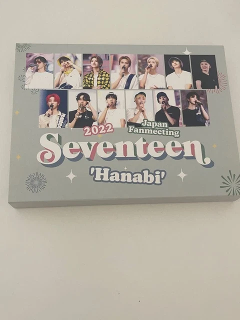 SEVENTEEN FANMEETING 2022 HANABI Blu-ray Concert DVD Japan EUR 65