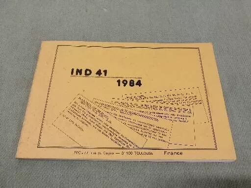 Ind 41 - 1984 Hp-41C Hp-41Cv Hp-41Cx Hp-41Cy Hp-41Cl