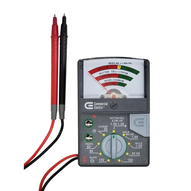 Analog Battery Tester: Simple and Reliable Battery Health Check