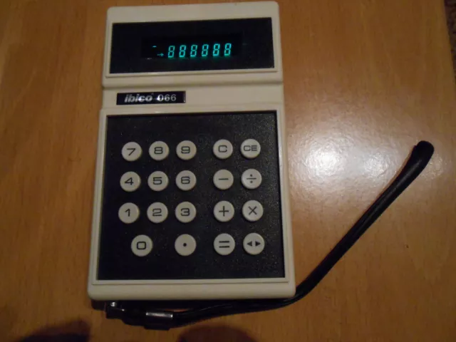 Calculadora de 1974 IBICO 066  Made in JAPAN